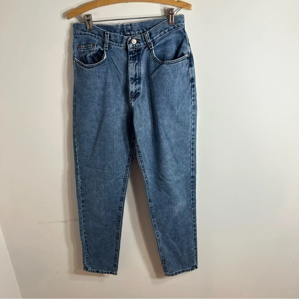 Vintage Lee Riveted Jeans Sz 13 High Rise Mom Waist